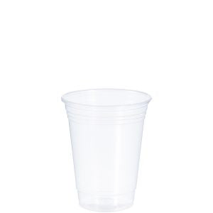 16OZ PET PLASTIC CUP CLEAR LION 20X50 1000 CT18202 #100